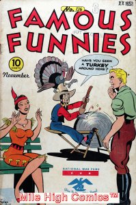 FAMOUS FUNNIES (1934 Series) #136 Good Comics Book