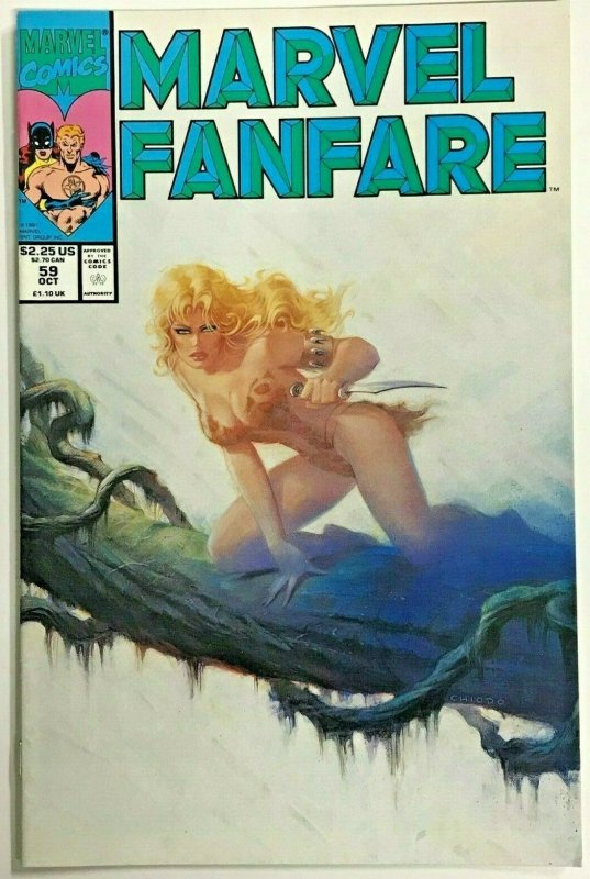 MARVEL FANFARE#59 VF/NM 1991 SHANNA THE SHE-DEVIL MARVEL COMICS