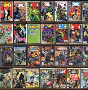 Huge Lot 140+ Comics with Mutant X, The Avengers, Conan The King & More!