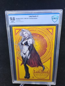 Lady Death #7 - SDCC Thursday Exclusive Matt Martin - CBCS 9.8 - 2011