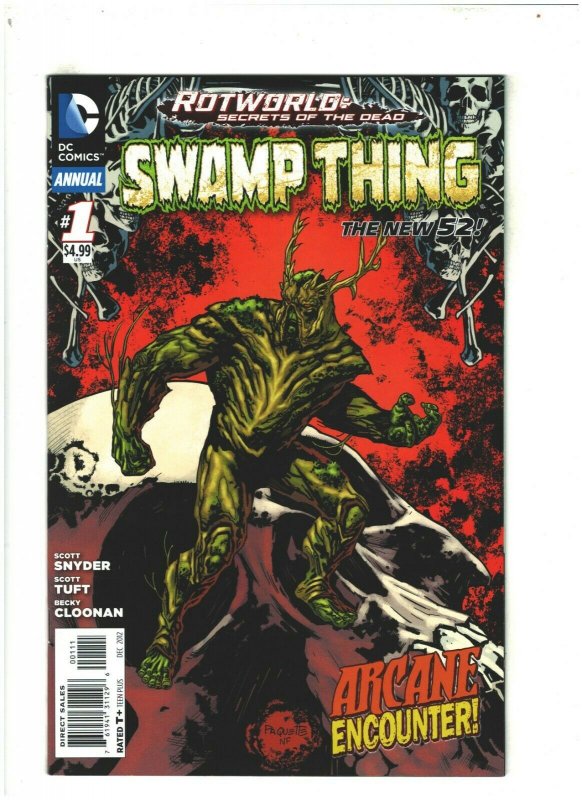 Swamp Thing Annual #1 NM- 9.2 DC Comics 2012 New 52 Scott Snyder