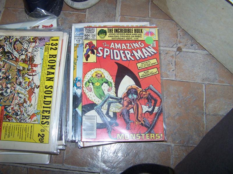 Amazing Spider-Man # 35 MARVEL 1982 WIL O THE WISP+ TARANTULA+ MONSTERS