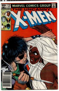 The Uncanny X-Men #170 (1983) X-Men