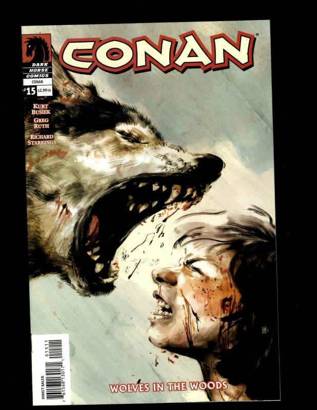 Lot of 12 Conan Dark Horse Comic Books #11 12 13 14 15 16 17 18 19 20 21 22 SM20