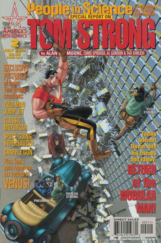 Tom Strong #2 VF/NM ; America's Best | Alan Moore