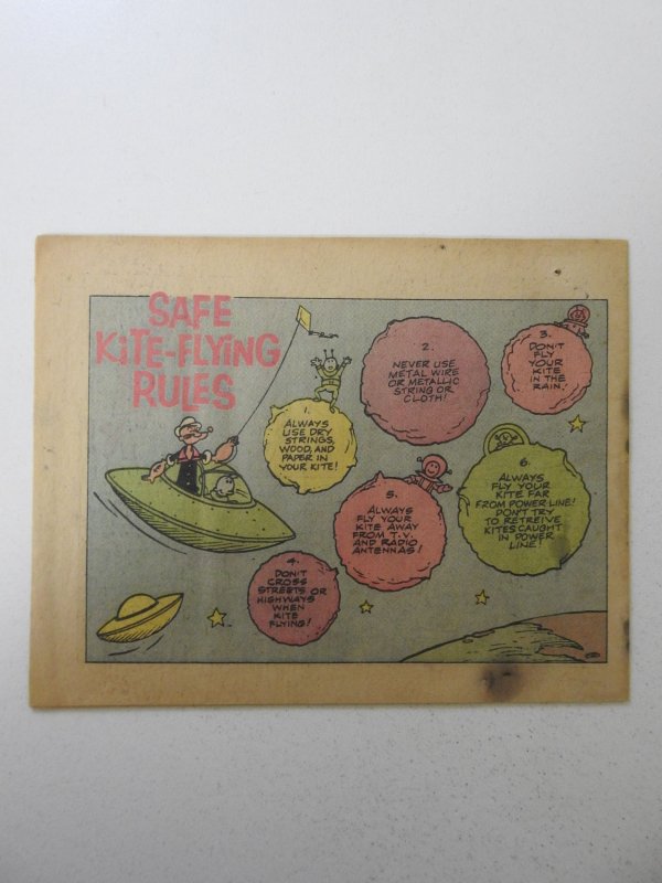 Popeye Kite Fun Book small comic (1977) VG+ Condition staple holes through book