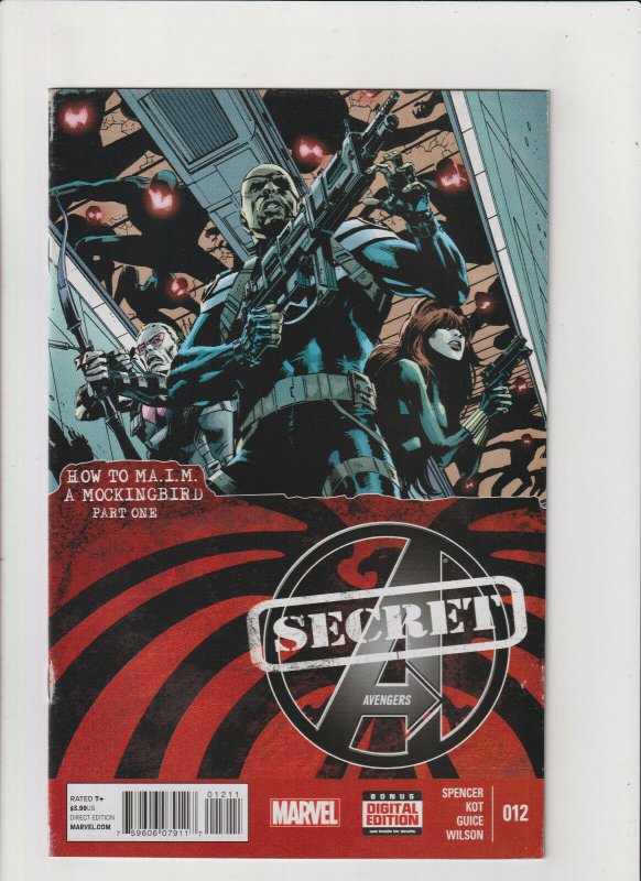 Secret Avengers #12 VF+ 8.5 Marvel Comics 2014 Black Widow,Nick Fury 759606079117