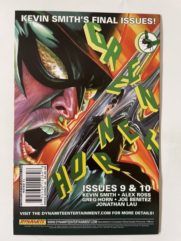 Green Hornet #8 - NM+ (2010)
