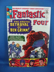 FANTASTIC FOUR 41  VF  1965 MARVEL  FRIGHTFUL FOUR