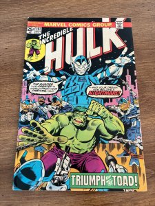 The Incredible Hulk # 191 FN Marvel Comic Book 1 J369