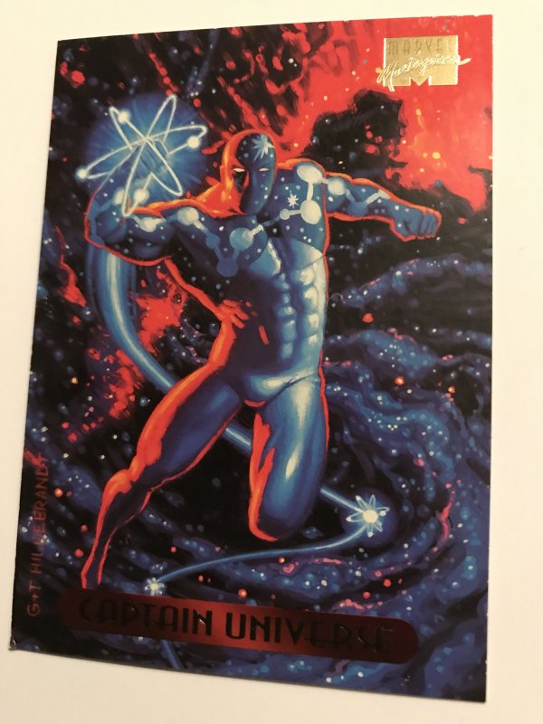 CAPTAIN UNIVERSE #19 card : 1994 Marvel Masterpieces, NM; Hilderbrandt art