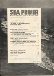 Sea Power 3/1947-military info & pix-naval defense-Japan's Bid For Naval Supr...