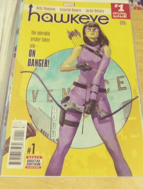 HAWKEYE # 1 2017 MARVEL KATE BISHOP +1ST APPERANCE ALLOY WCA