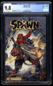 Spawn #131 CGC NM/M 9.8 White Pages Capullo and McFarlane Cover!