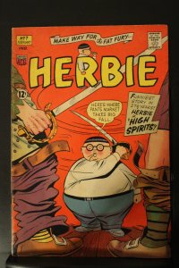Herbie #7 (1965) FN= Swashbuckling Herbie cover wow!