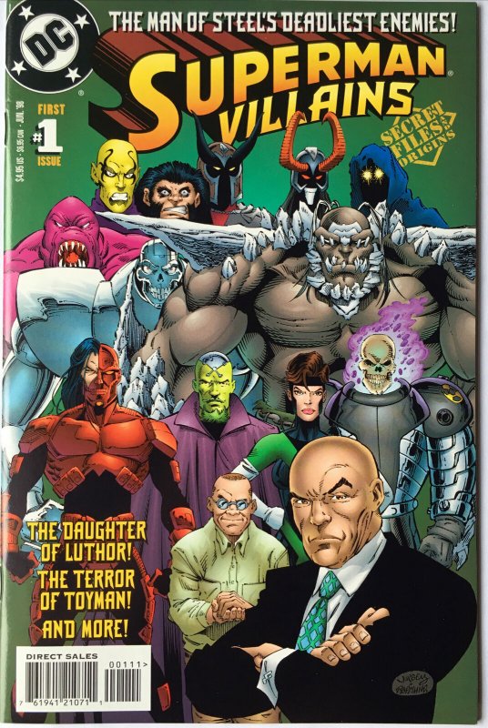 Superman Villains: Secret Files & Origins  >>> $4.99 UNLIMITED SHIPPING!!!