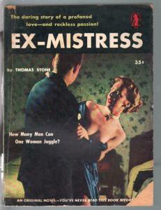Intimate Novel #23 1952-Ex-Mistress-Thomas Stoner-spicy photo cover-G/VG