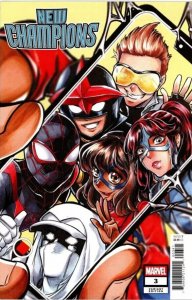 New Champions #3 2025 SAOWEE Cover D Marvel Comics EB12