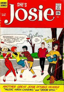 She's Josie #12 VG ; Archie | low grade comic April 1965 Guitar Cover