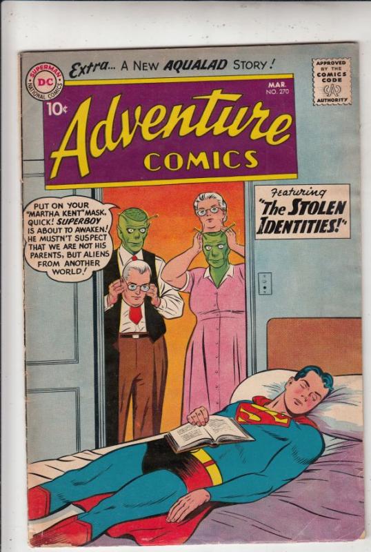 Adventure Comics #270 (Mar-60) VG+ Affordable-Grade Superboy