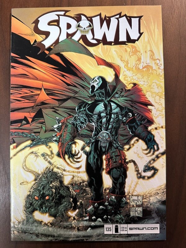 Spawn #135 VF+ Low Print Run Todd McFarlane & Greg Capullo (Image 2004)