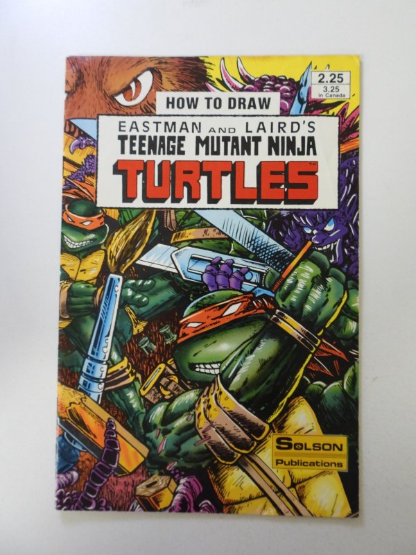 How To Draw Teenage Mutant Ninja Turtles 1986 Fn Condition Comic Books Copper Age Hipcomic 