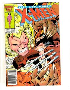 Uncanny X-Men # 213 VF/NM Marvel Comic Book Wolverine Sabretooth Storm Hulk JL11