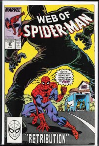 Web of Spider-Man #53 Direct Edition (1989) Spider-Man