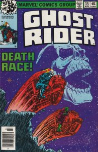 Ghost Rider # 35 Newsstand Cover VF/NM Marvel 1979 Death Race [B4]