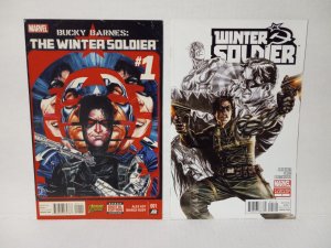 WINTER SOLDIER #1 + BUCKY BARNES: WINTER SOLDIER #1 - FREE SHIPPING