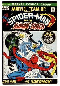 Marvel Team-Up #1 comic book 1972- Spider-man- Human Torch- VF