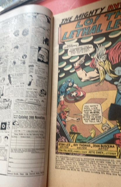 The Avengers #79 (1970)lo, the lethal legion