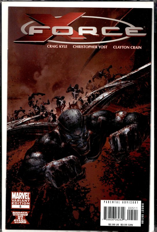 X-Force #6 Bastion Cover (2008) X-Force