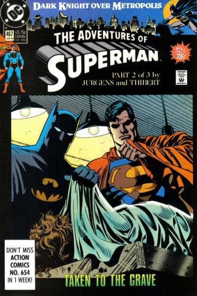 Adventures of Superman (1987 series) #467, NM- (Stock photo)