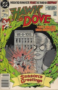 Hawk and Dove (3rd Series) #20 (Newsstand) VG ; DC | low grade comic Christmas C