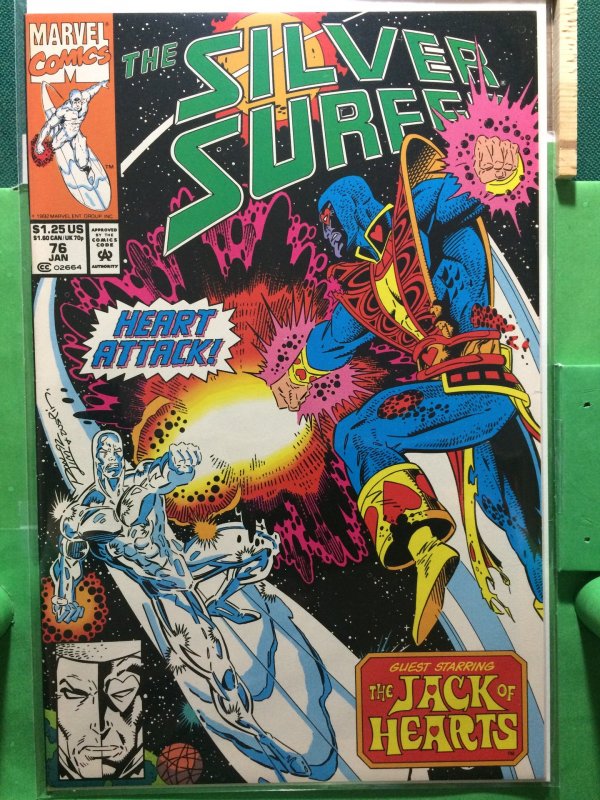 Silver Surfer #76 guest starring The Jack of Hearts