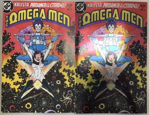 (2023) OMEGA MEN #3 FACSIMILE + FOIL VARIANT COVER! 1st Appearance LOBO!