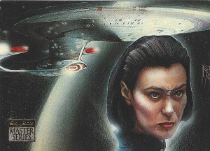 1993 Skybox Star Trek Master Series #8 Ensign Ro Laren