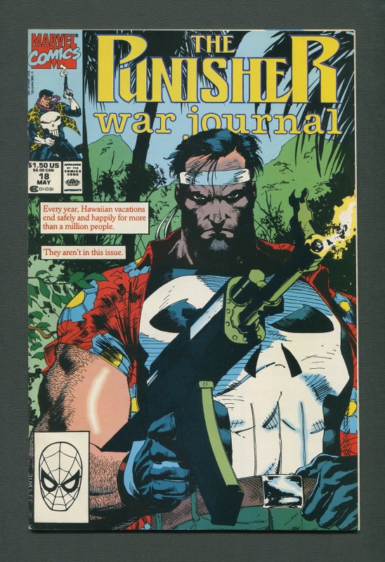 Punisher War Journal #18  / 9.0 VFN/NM  / May 1990