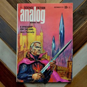 Analog Science Fiction Vol.88 #4 FN/VF (DELL Dec 1971) FREAS Cover | Sci-Fi Pulp