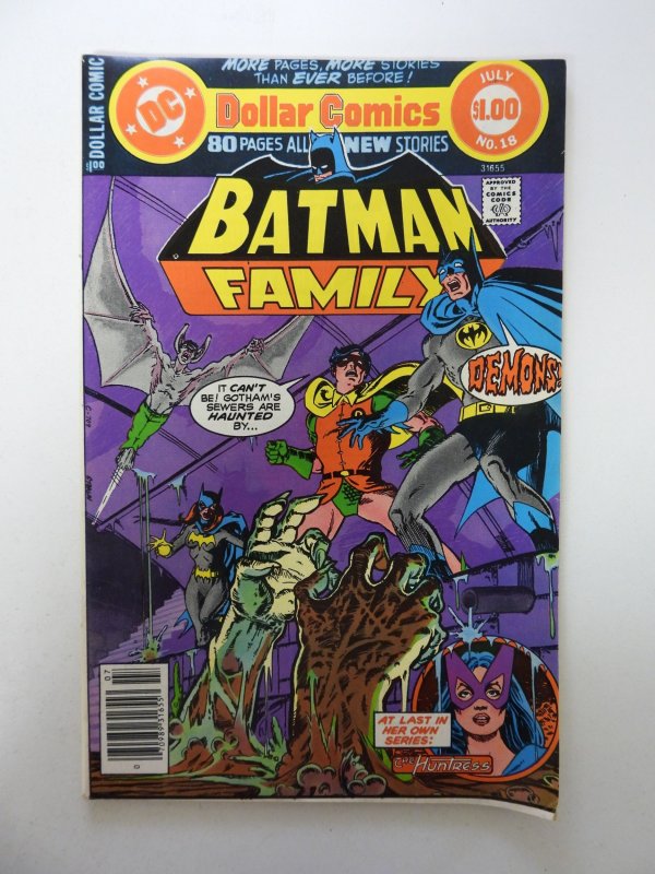 The Batman Family #18 (1978) FN- condition