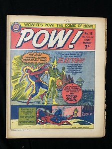 Pow! #18 5/20/1967- Amazing Spider-man #9 British reprint VG/F