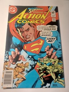 Action Comics #549 FN Newsstand DC Comics c256