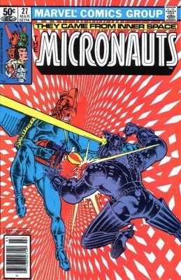 Micronauts #27 Marvel 1981 4.0 VG (Stock Photo)