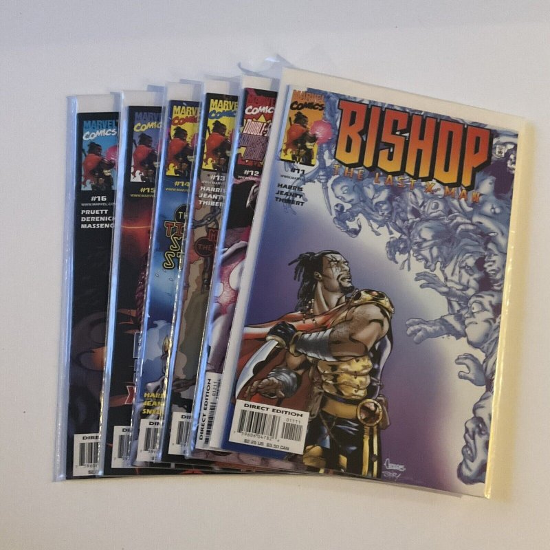 Bishop Last X-Men 1-16 Lot Run Set Near Mint Nm Marvel