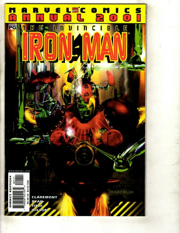 14 Iron Man Comics '81 '82 '83 '86 '87 '89 '90 '91 '92 '93 '94 '99 '00 '01 GK35