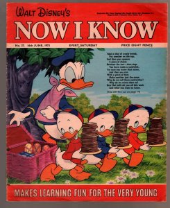 Walt Disney's Now I Know #36 1973-U.K-Donald Duck-G