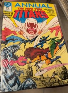 The New Teen Titans Annual #2 (1986) Teen Titans 