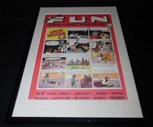 New Fun Magazine DC Framed 11x17 Cover Poster Display Official Repro