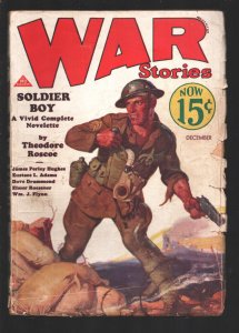 War Stories 12/1931-George Rozen cover-Theodore Roscoe-William J. Flynn-Dave ...